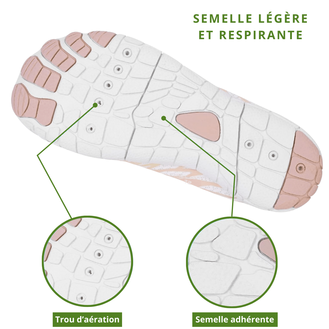 Chaussures Pieds Nus NaturaStep – Semelle Fine 4 mm, Confort Naturel, Légèreté et Alignement Postural