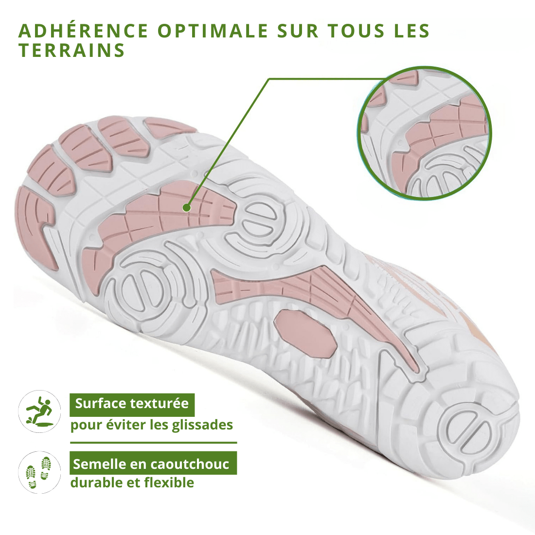 Chaussures Pieds Nus NaturaStep – Semelle Fine 4 mm, Confort Naturel, Légèreté et Alignement Postural