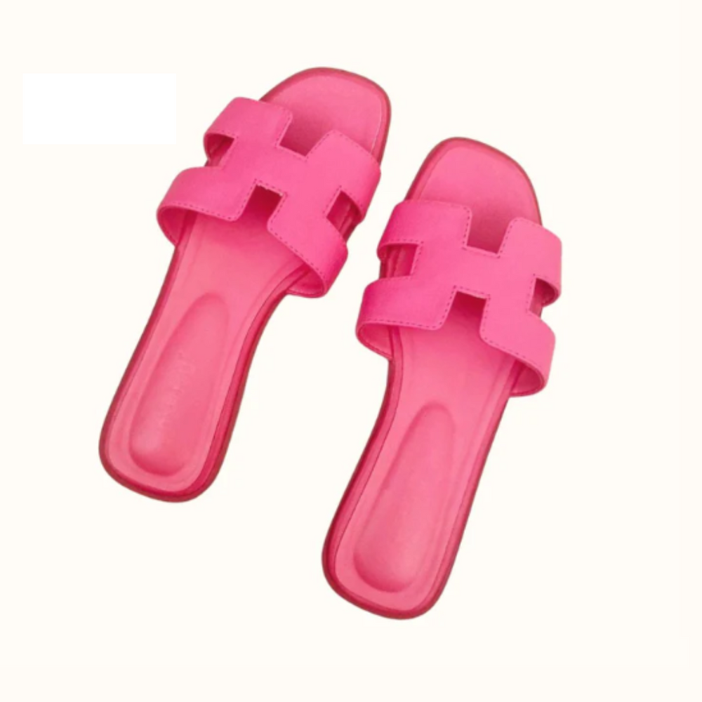 StrapMaven | Sandales en cuir modernes à design H